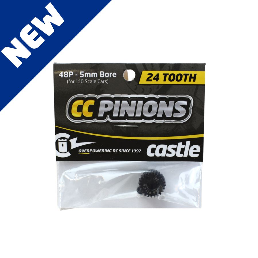 Castle pignon 48P 5mm acier 20T variante 20 dents