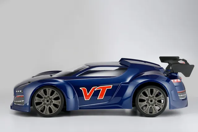 Hobao Hyper VTE HB-VTE-C150BU voiture RC 1/8 bleue RTR