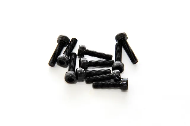 Hobao 32312 vis M3x12mm tête cylindrique x10 acier