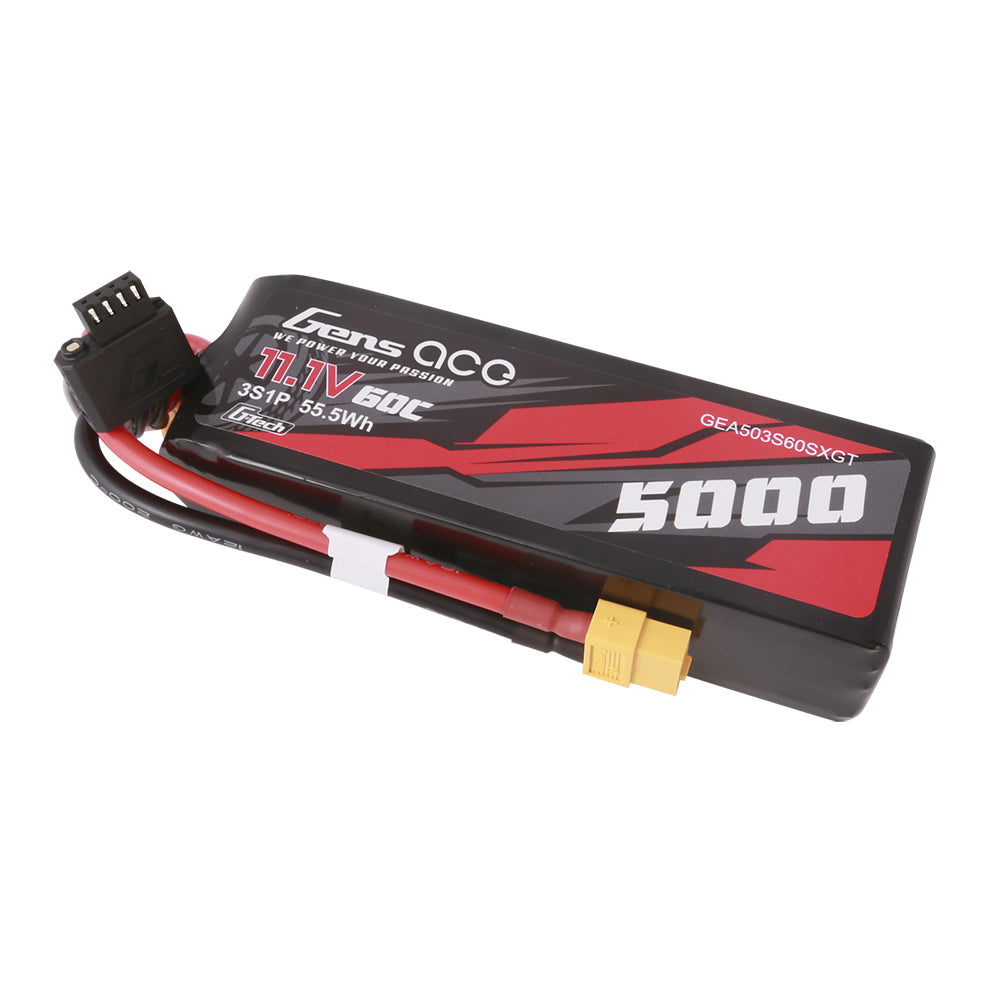 Gens ace Car Classic 5000mAh 3S 60C batterie LiPo 11.1V XT60
