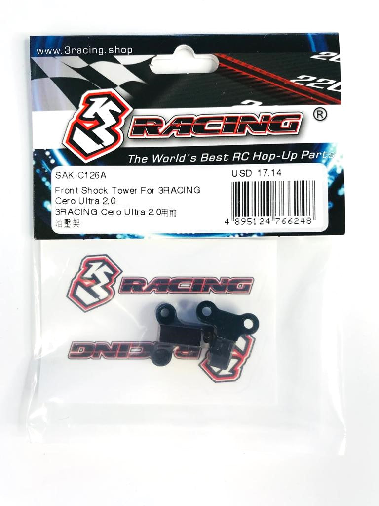 3Racing Cero SAK-C126A tour amortisseur avant Ultra 2.0