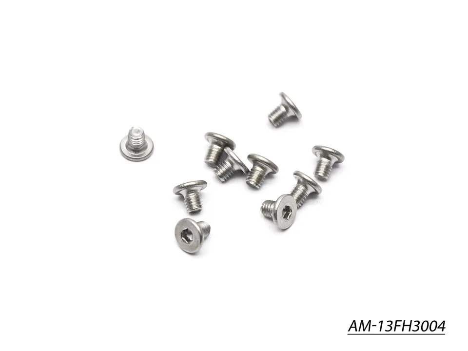 Arrowmax AM-13FH3004 vis Allen M3x4 tête plate x10