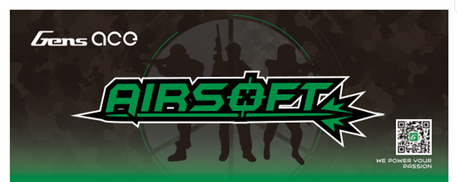 Gens Ace Merchandise bannière airsoft 2300x900mm