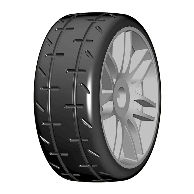 GRP 1:8 GT GTK01-S3 pneus RC paire gomme S3 soft