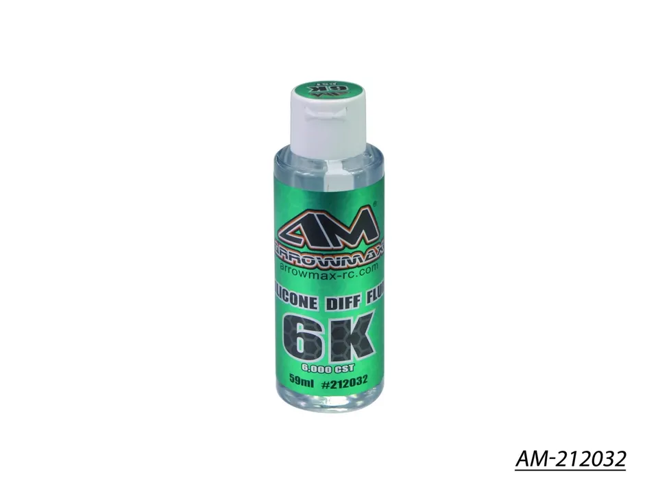 Arrowmax AM-212032 huile diff silicone 59ml 6000cst V2