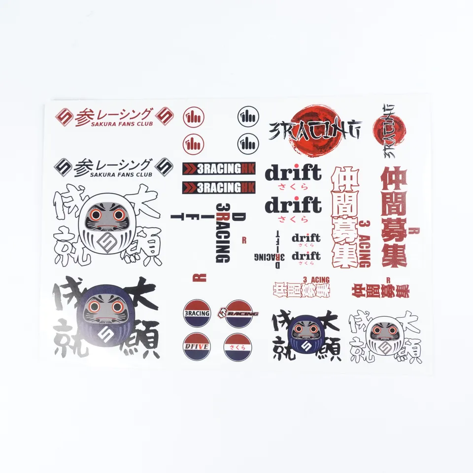 3Racing Sakura SAK-D537 stickers D5S Dream