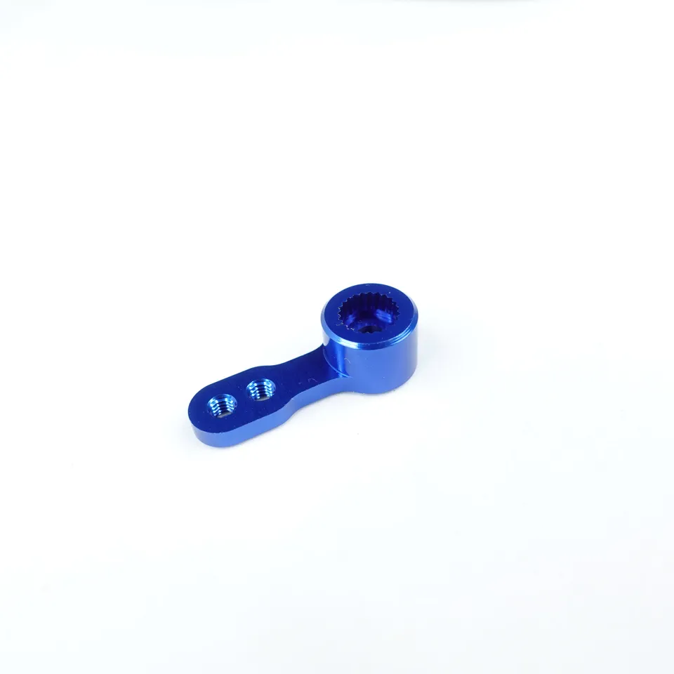 3Racing Parts palonnier servo alu 2.6mm argent Ko Sanwa