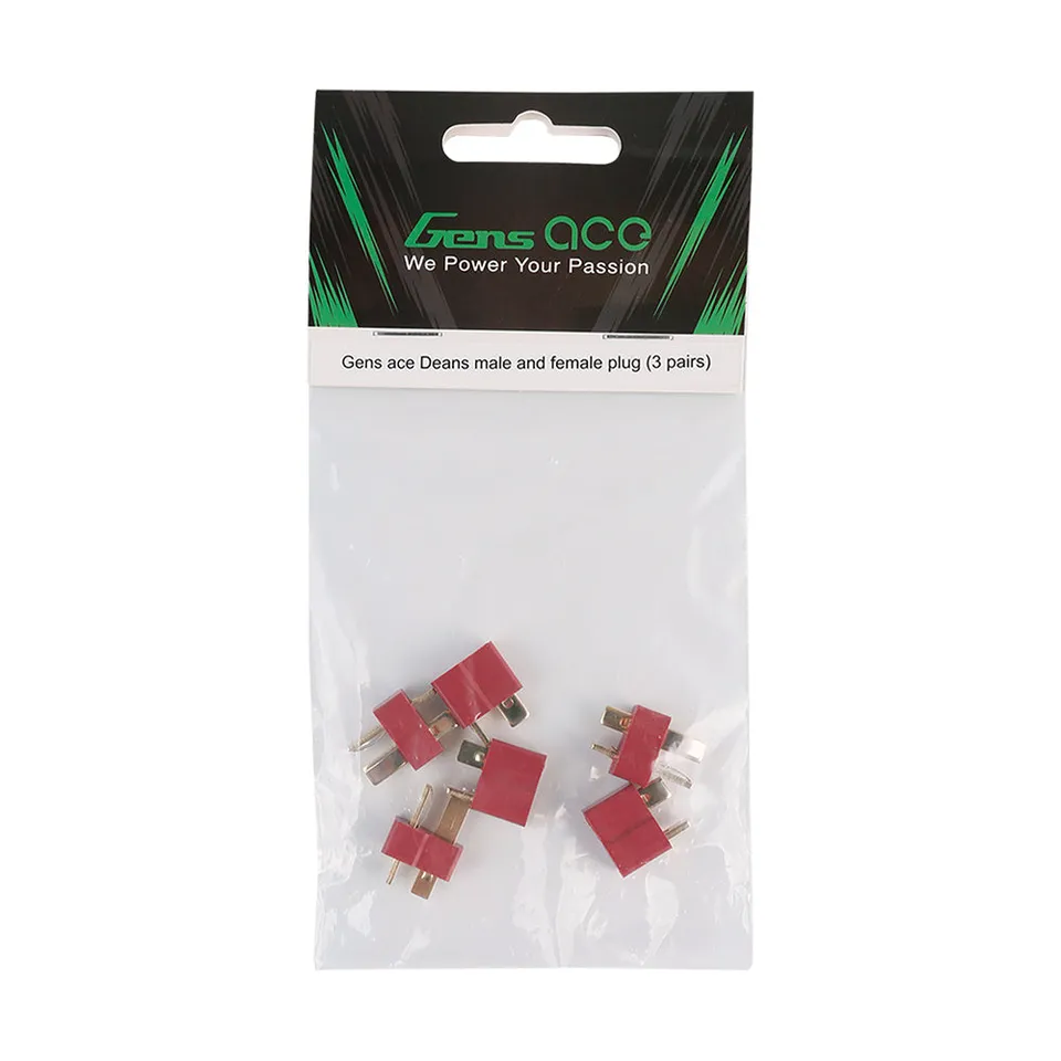 Gens Ace Prises Deans mâle femelle connecteur T 3 paires