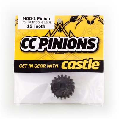 Castle Pignon Mod1 Acier 5mm 11T-23T Moteur RC