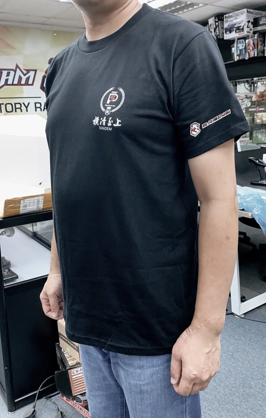 3Racing Sakura T-shirt D5 drift noir coton taille L
