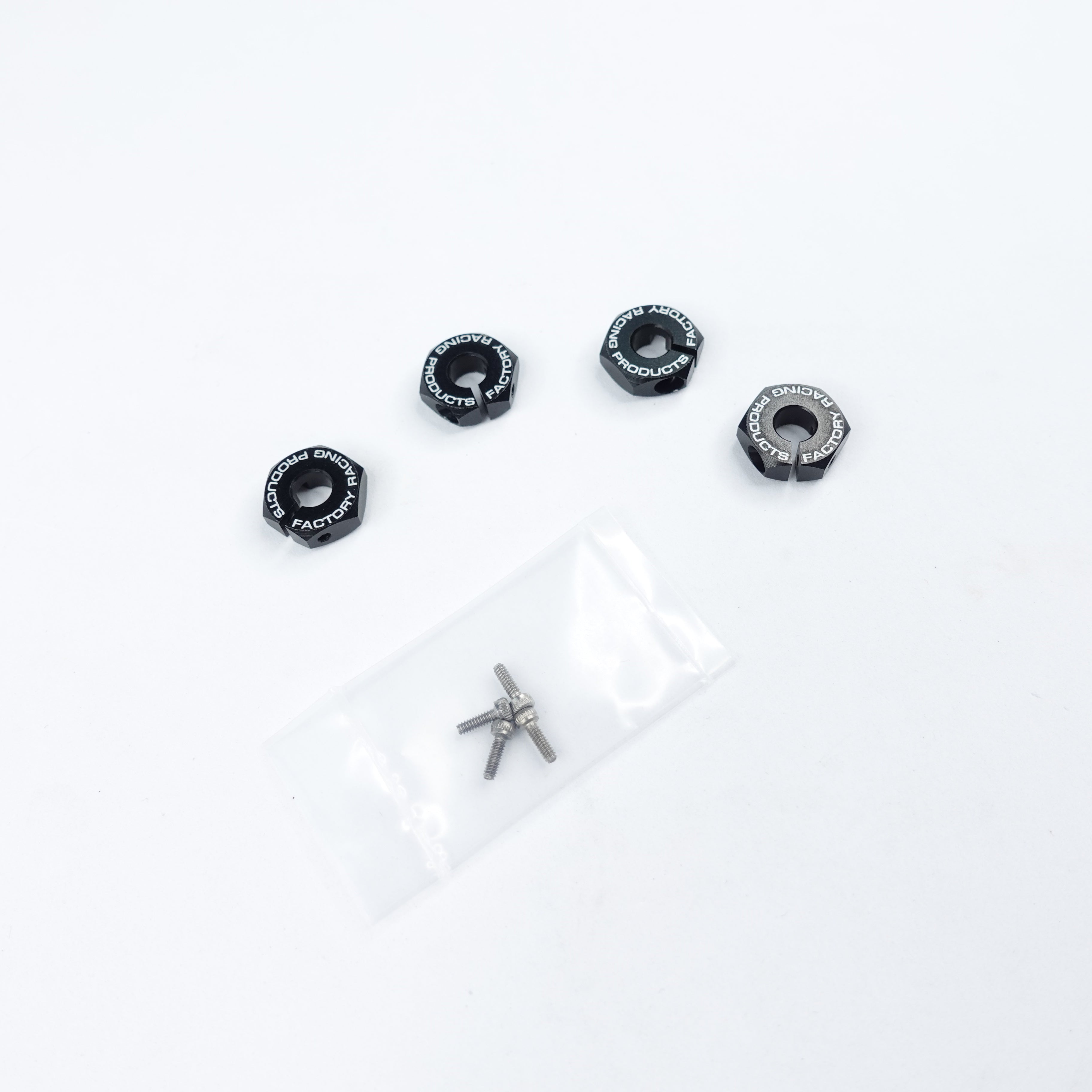 3Racing Sakura SAK-U130/V2 Adaptateur Roue 4mm Thick Noir