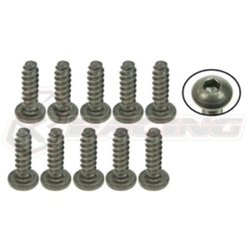 3Racing PARTS vis titane tête ronde M3x8 10 pcs