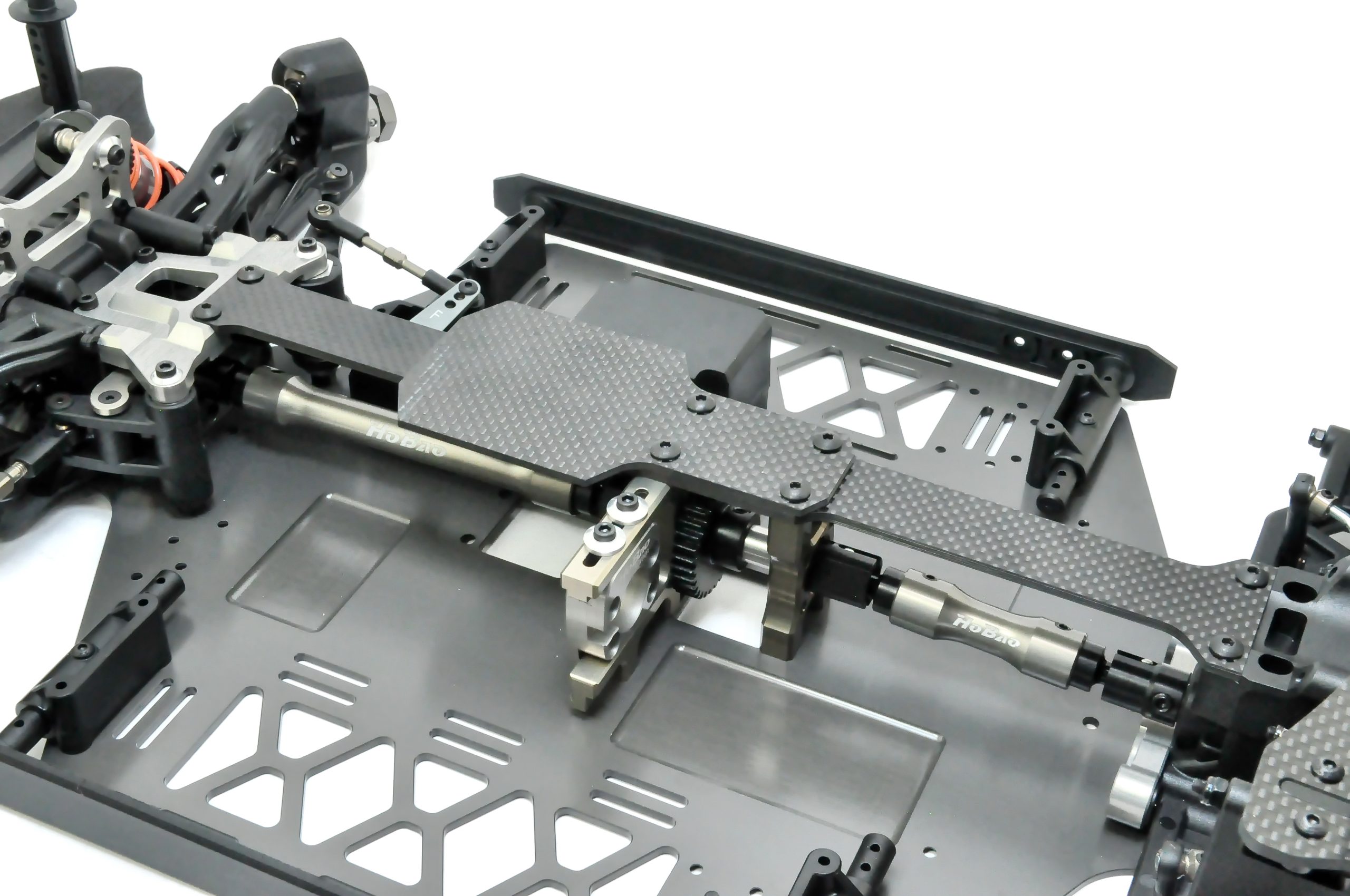 Hobao 85177 platine ESC carbone support variateur