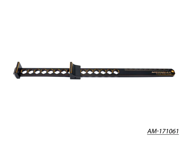 Arrowmax Black Golden AM-171061 Jauge Largeur 1/8 1/10 On-Road