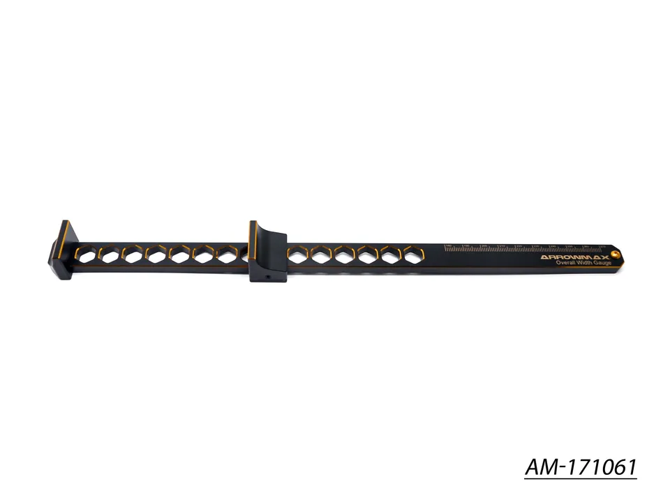 Arrowmax Black Golden AM-171061 Jauge Largeur 1/8 1/10 On-Road