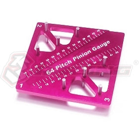 3Racing ST-007 Tools jauge carrossage pignon noir