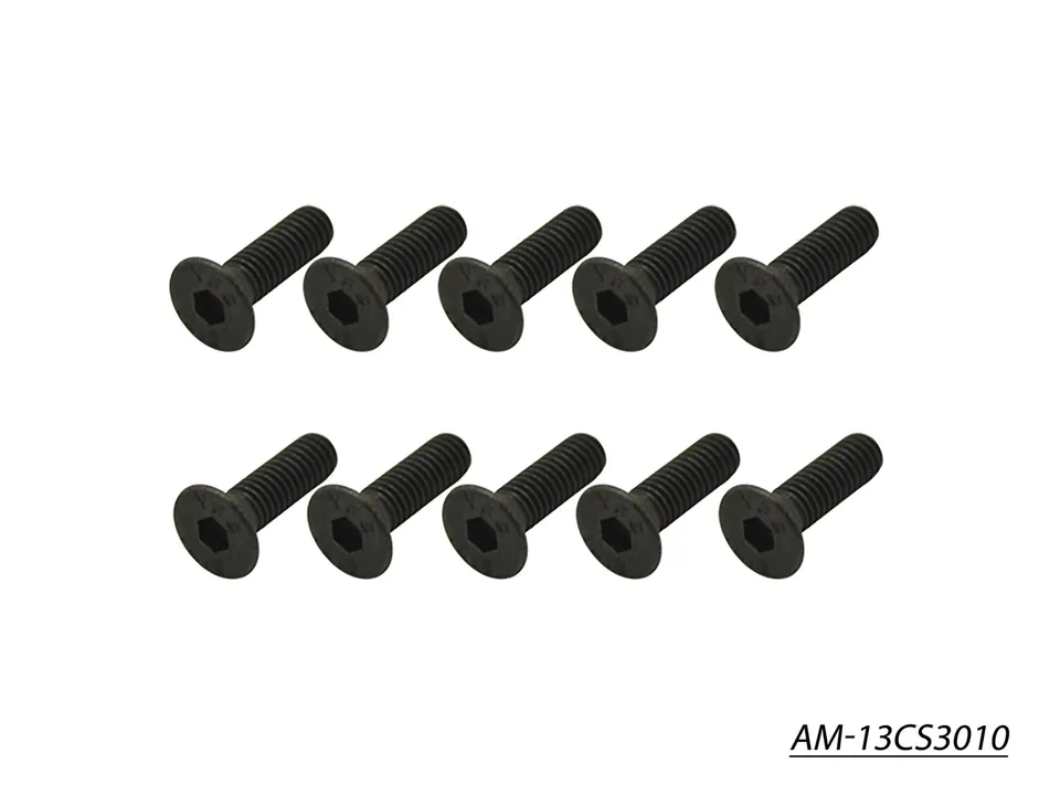 Arrowmax AM-13CS3010 vis fraisee M3x10 (10) allen