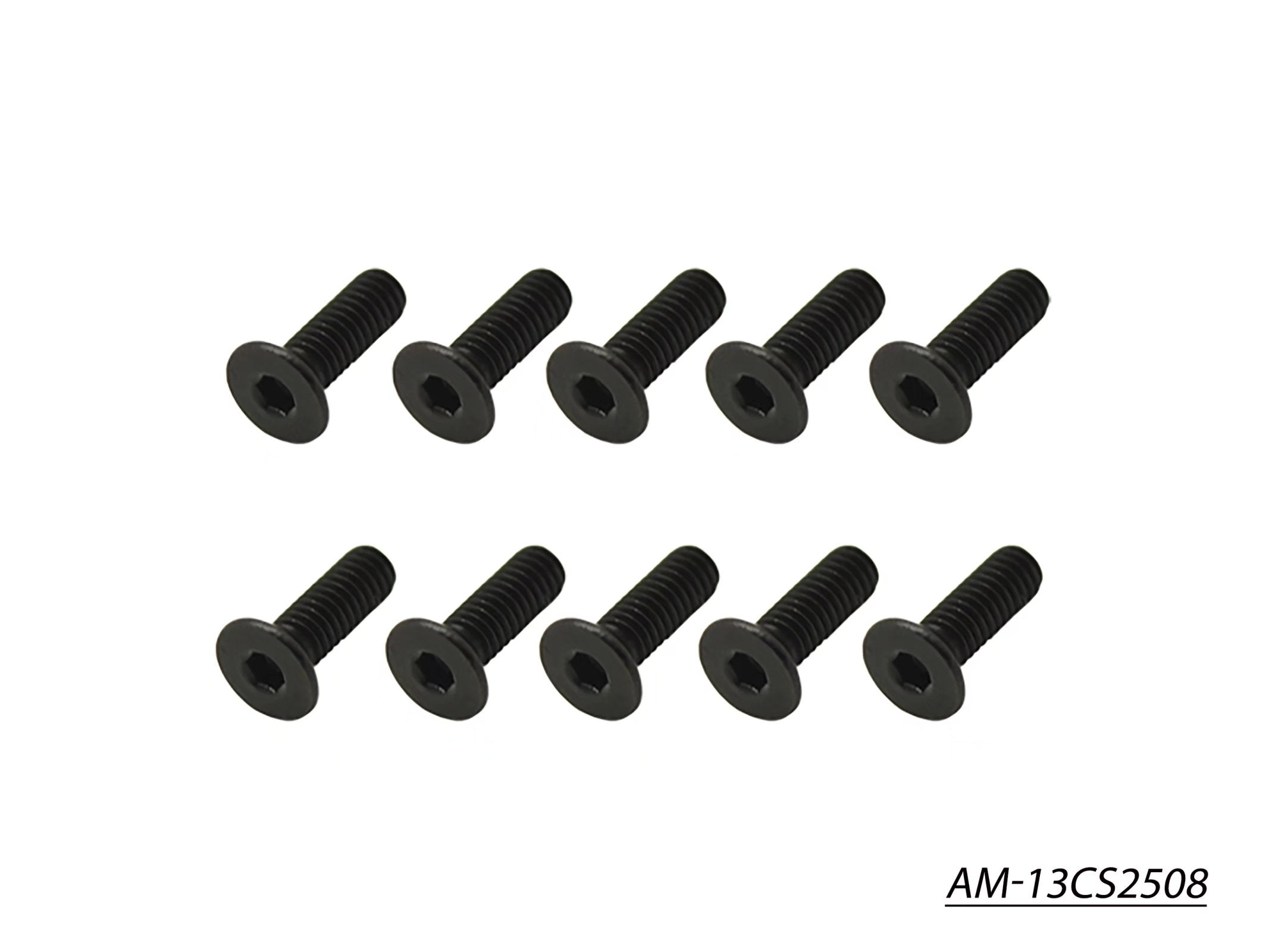 Arrowmax Screws vis fraisée M2.5x8 AM-13CS2508 lot 10 acier