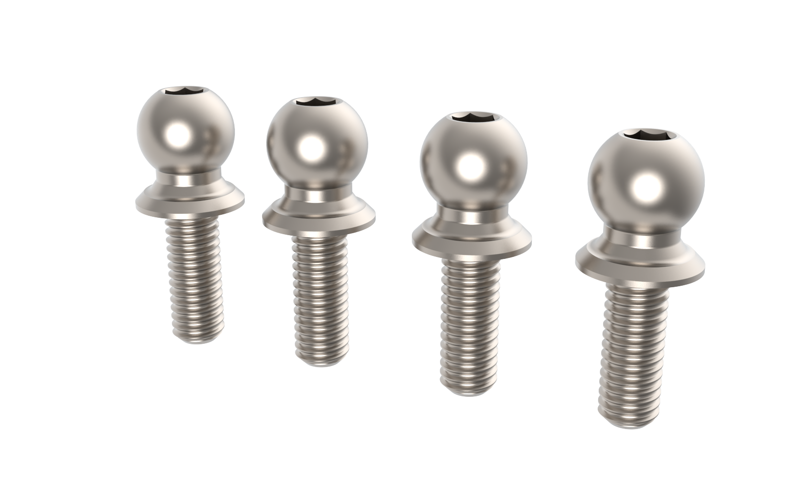 3Racing Cero SAK-C138C/V2 rotule suspension titane 8 mm