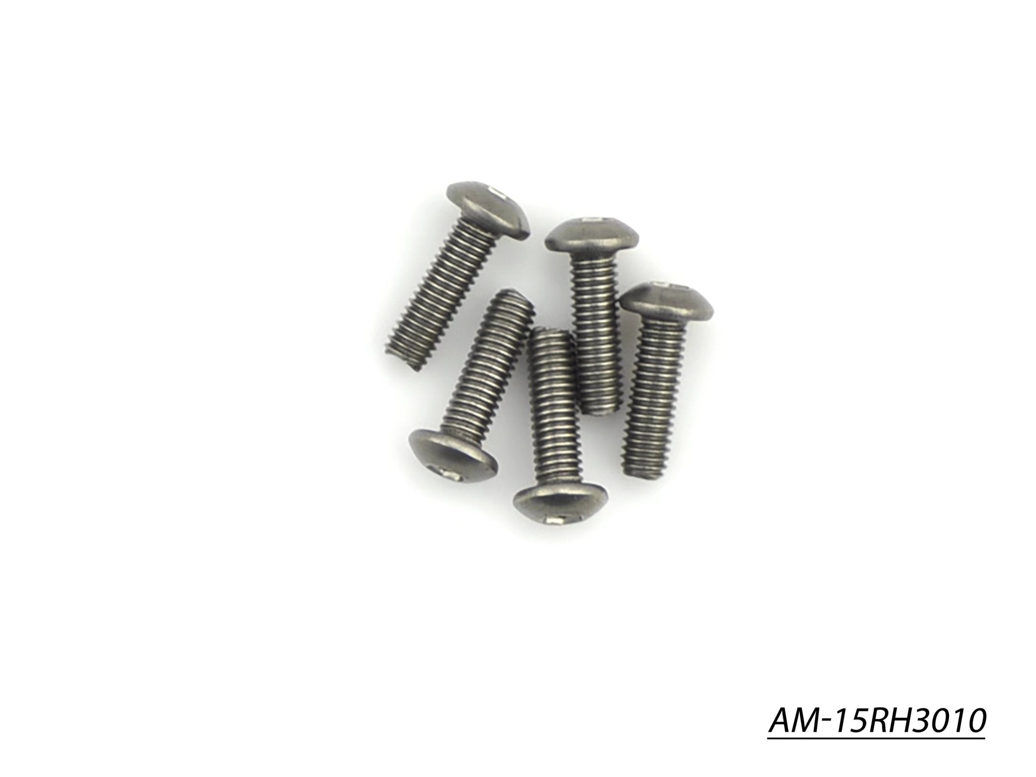 Arrowmax Vis Titane Tête Ronde M3x10 x5 AM-15RH3010