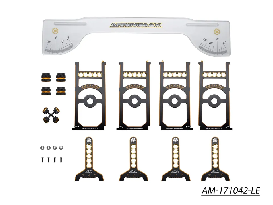 Arrowmax AM-171042-LE banc réglage 1/8 TT avec housse