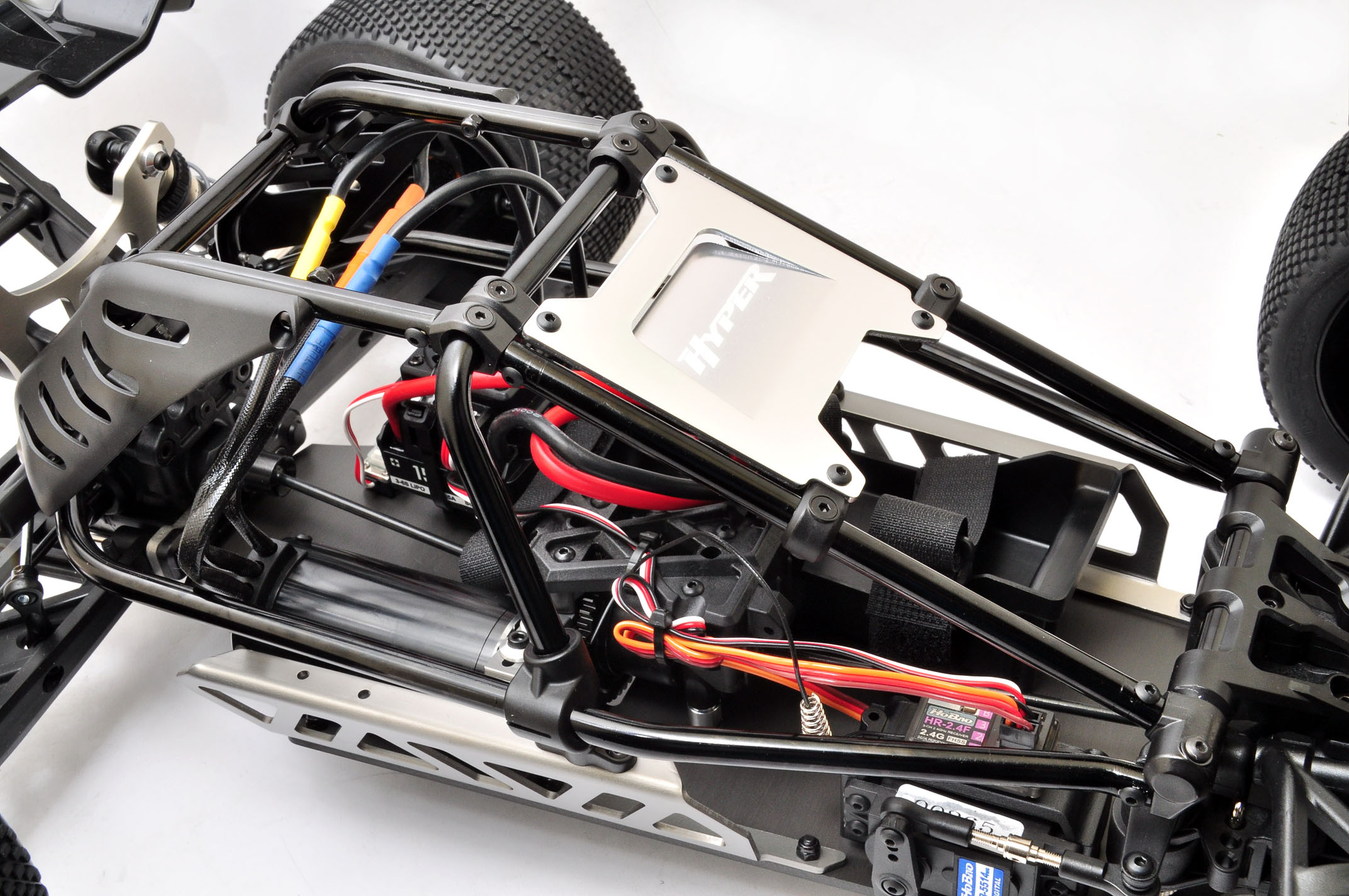 Hobao HB-CTE-B Hyper Cage Truggy électrique roller 1/8 noir