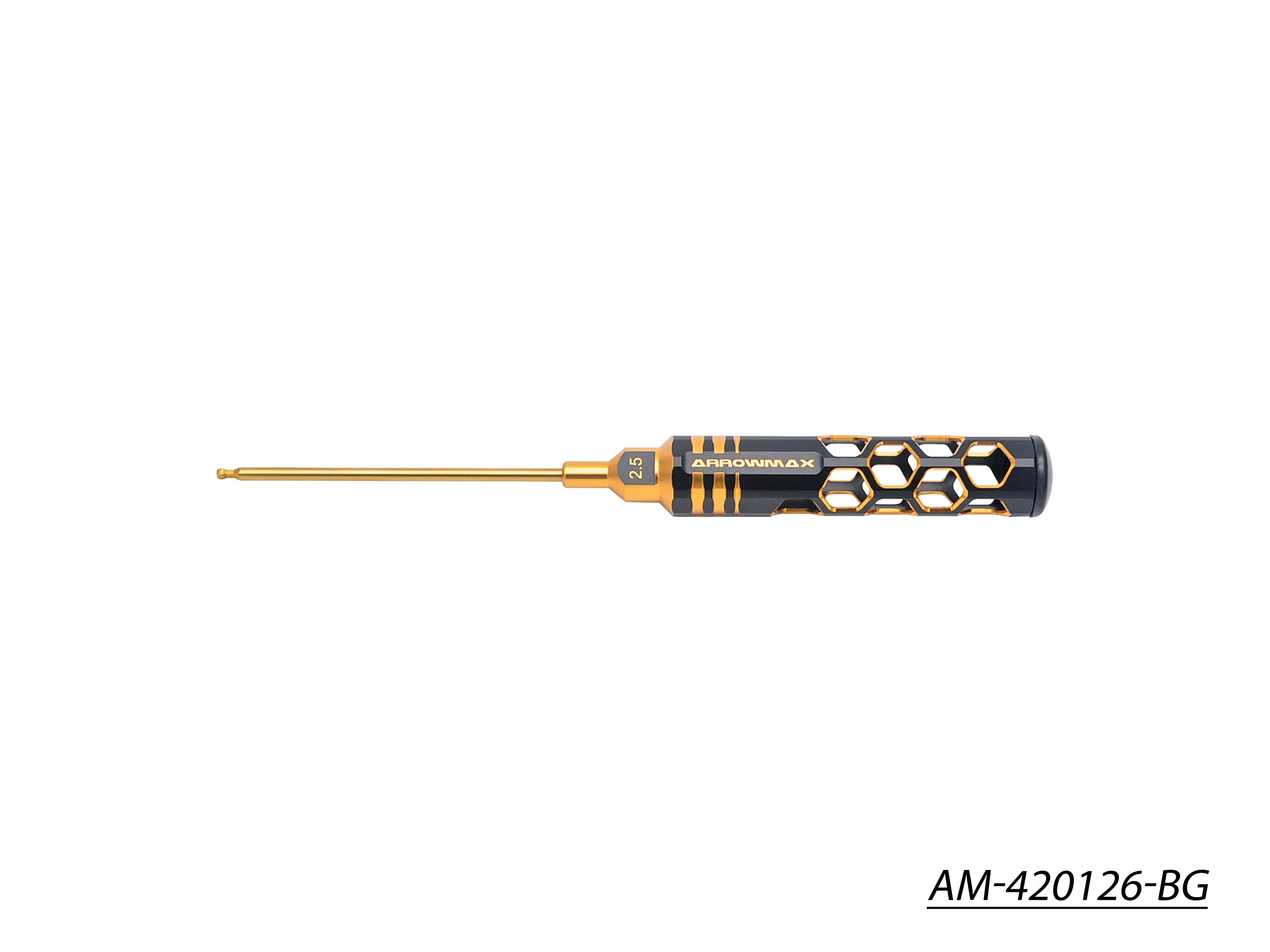 Arrowmax Black Golden AM-420130-BG clé boule 3,0x120mm