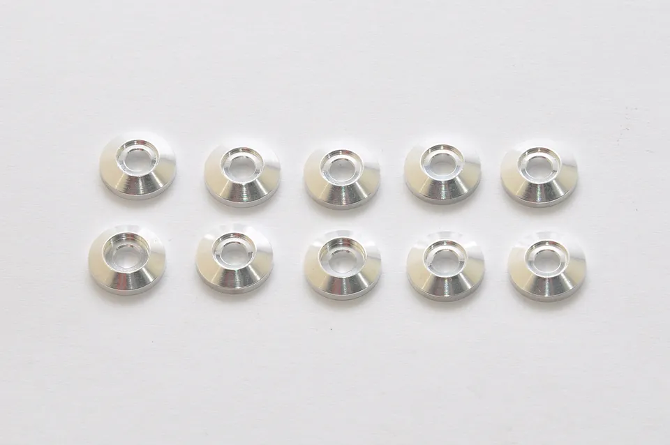 Hobao 87044S lot 10 bagues alu 3,2x10mm pièce RC