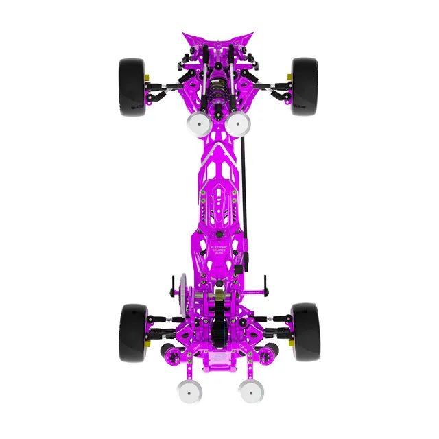 3Racing KIT-AUPERD6 voiture drift 1/10 rouge courroie