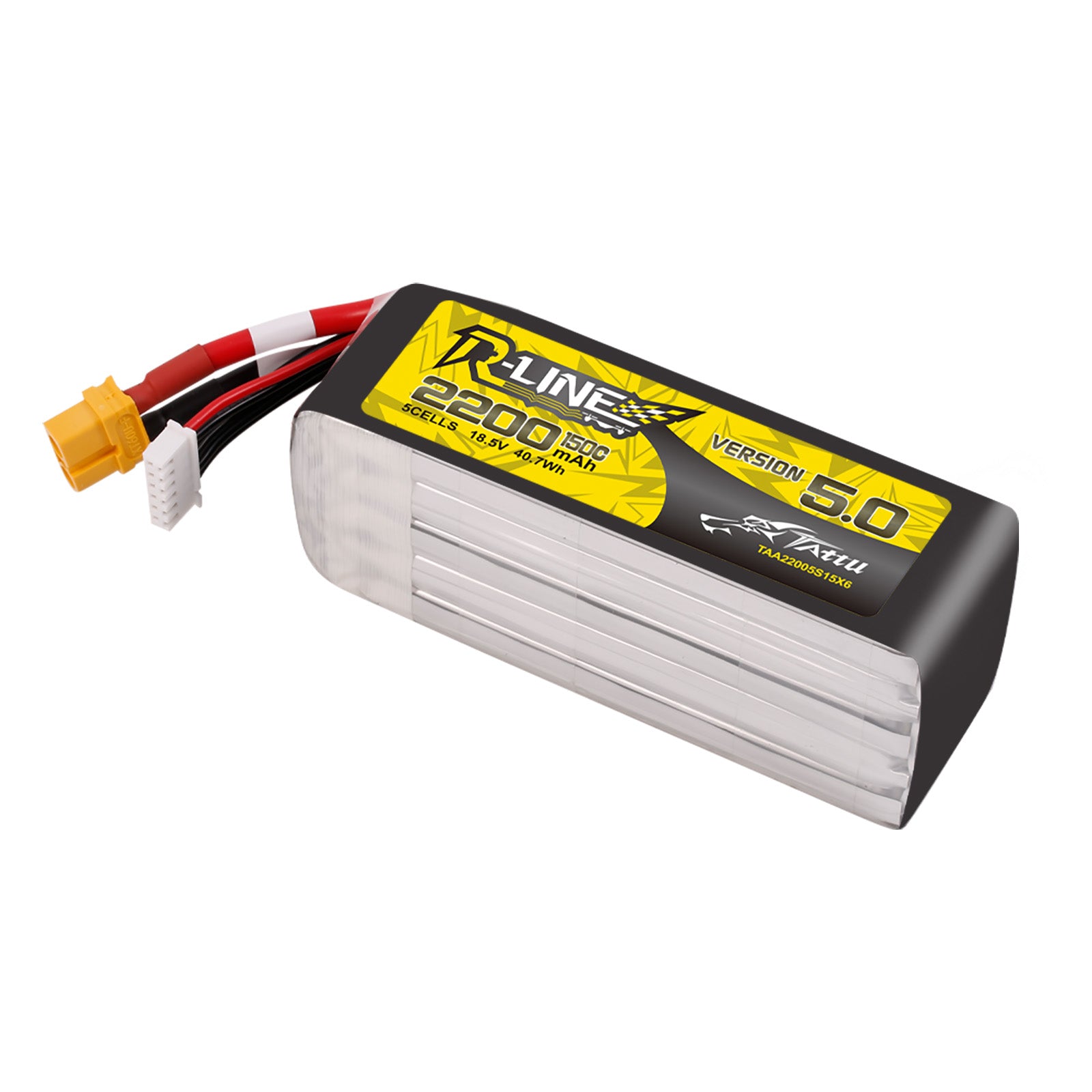 Tattu R-Line 2200mAh 5S 150C 18.5V batterie LiPo XT60U-F