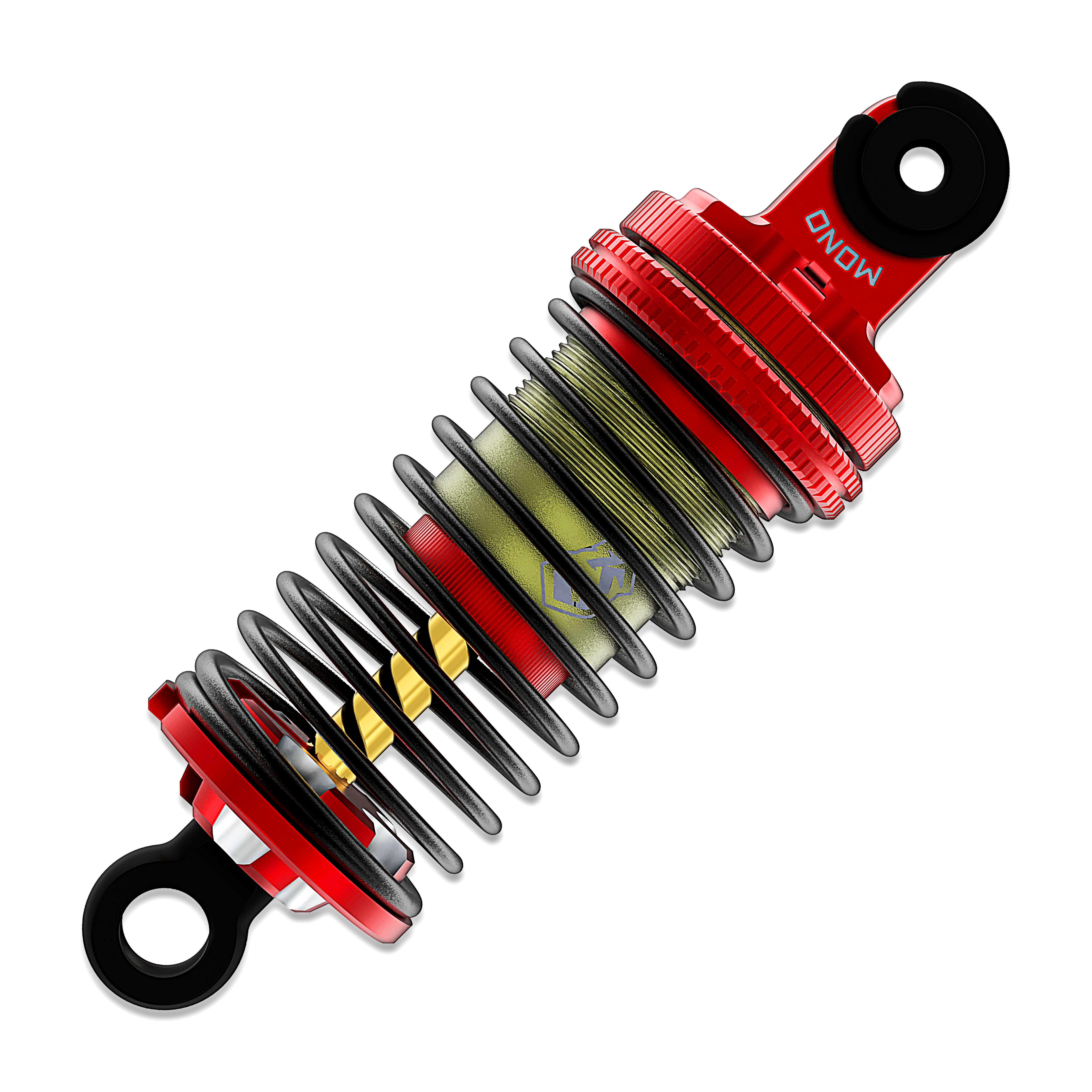 3RACING AuperD5 SAK-D6807C Amortisseur Avant Mono D6 bleu