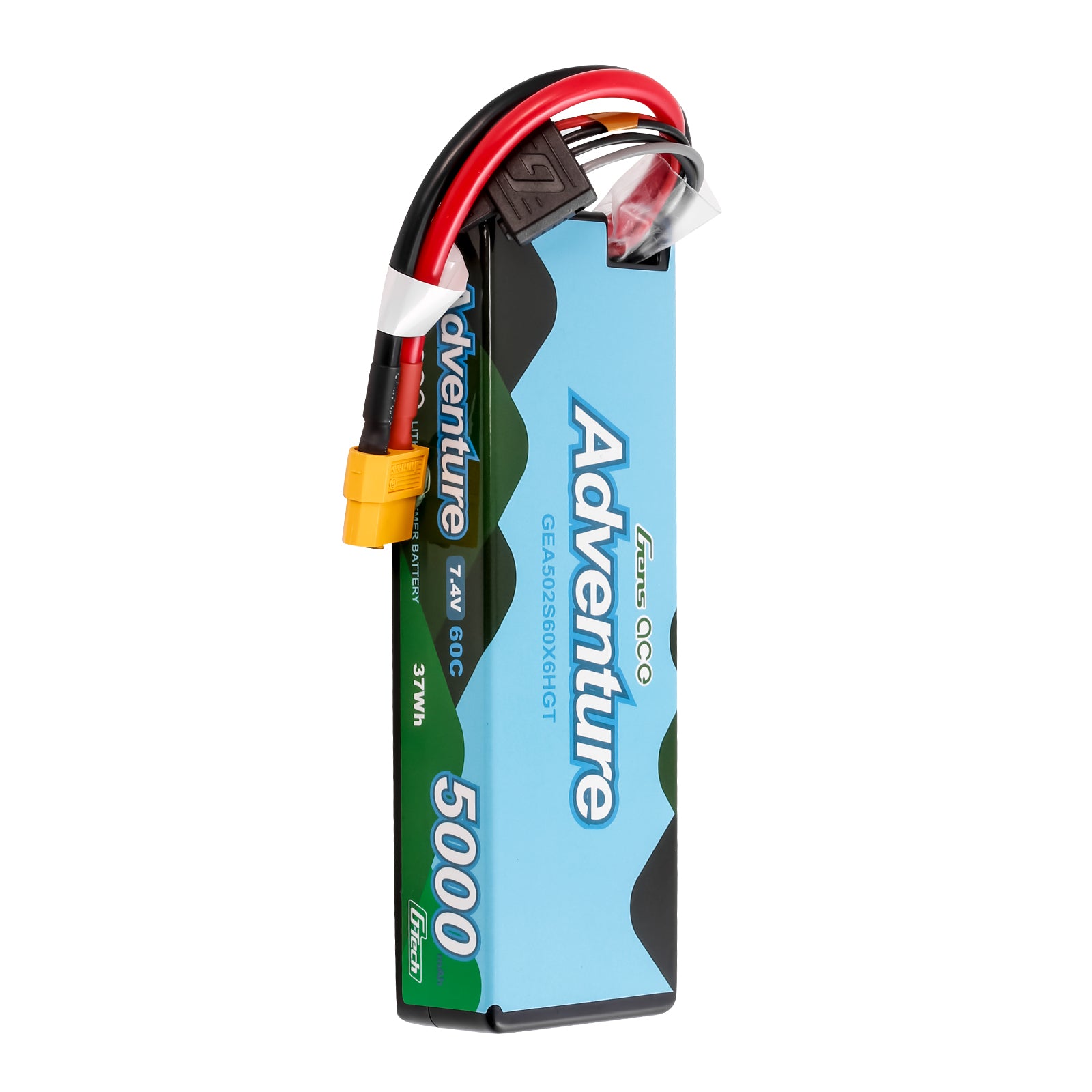 Gens Ace Adventure 5000mAh 2S batterie LiPo XT60 60C