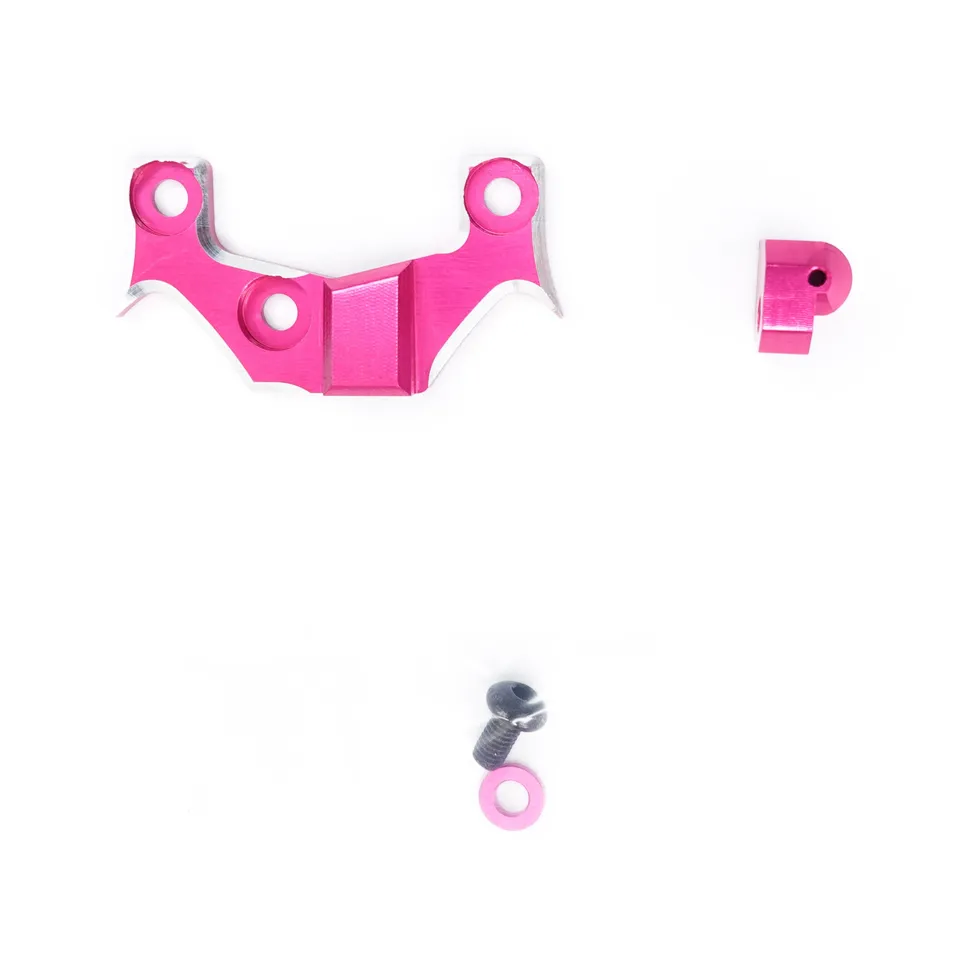 3RACING Sakura support tendeur courroie D4 alu rose
