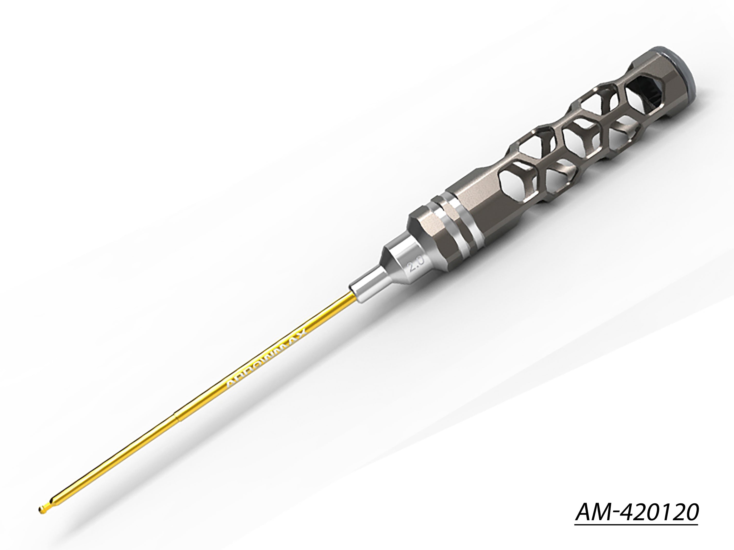 Arrowmax Silver Honeycomb clé Ball Driver hex 120mm