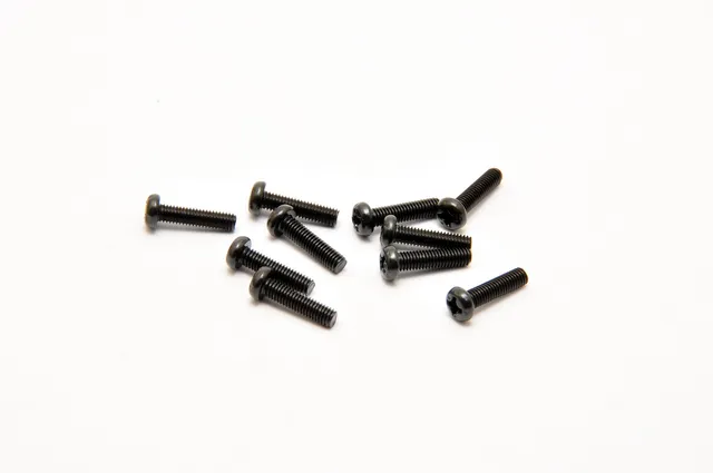 Hobao 35312 Vis M3x12mm Tête Ronde 10PCS