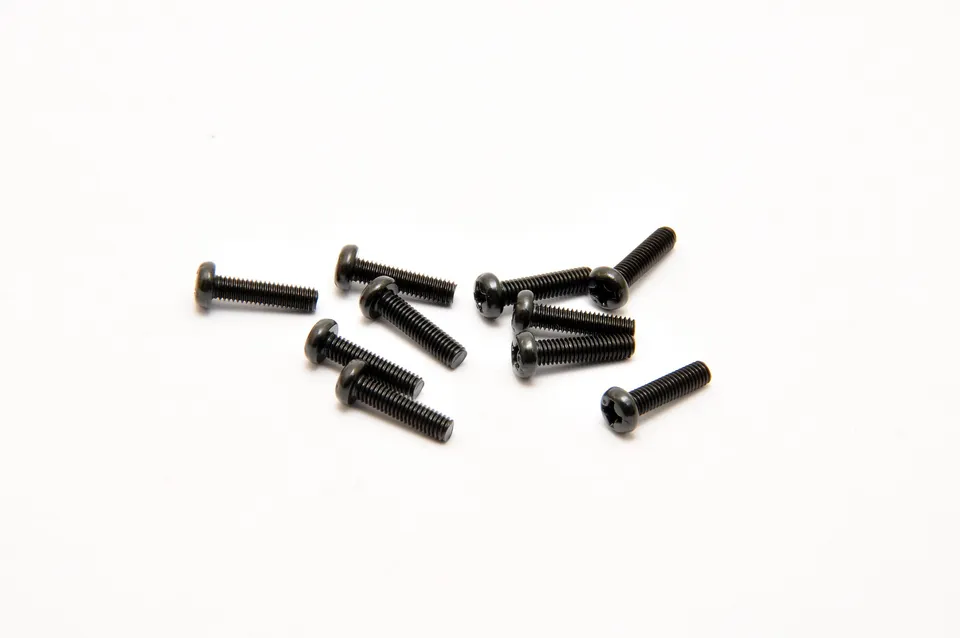 Hobao 35312 Vis M3x12mm Tête Ronde 10PCS