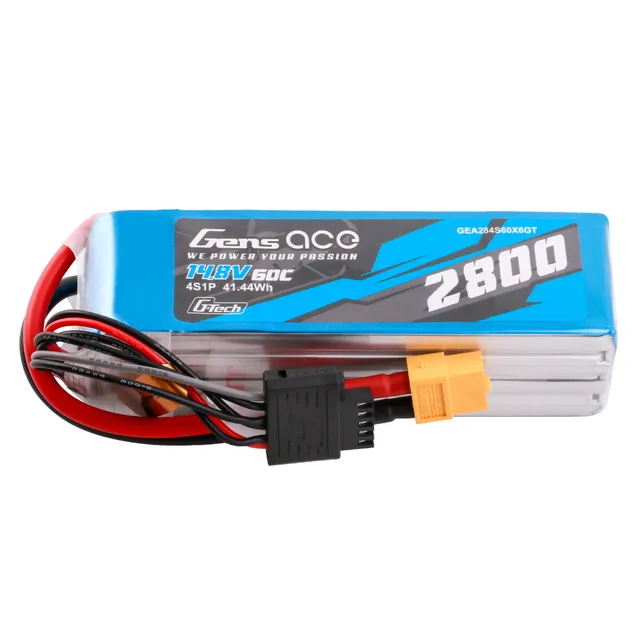 Gens Ace Classic 2800mAh 4S 60C batterie LiPo XT60