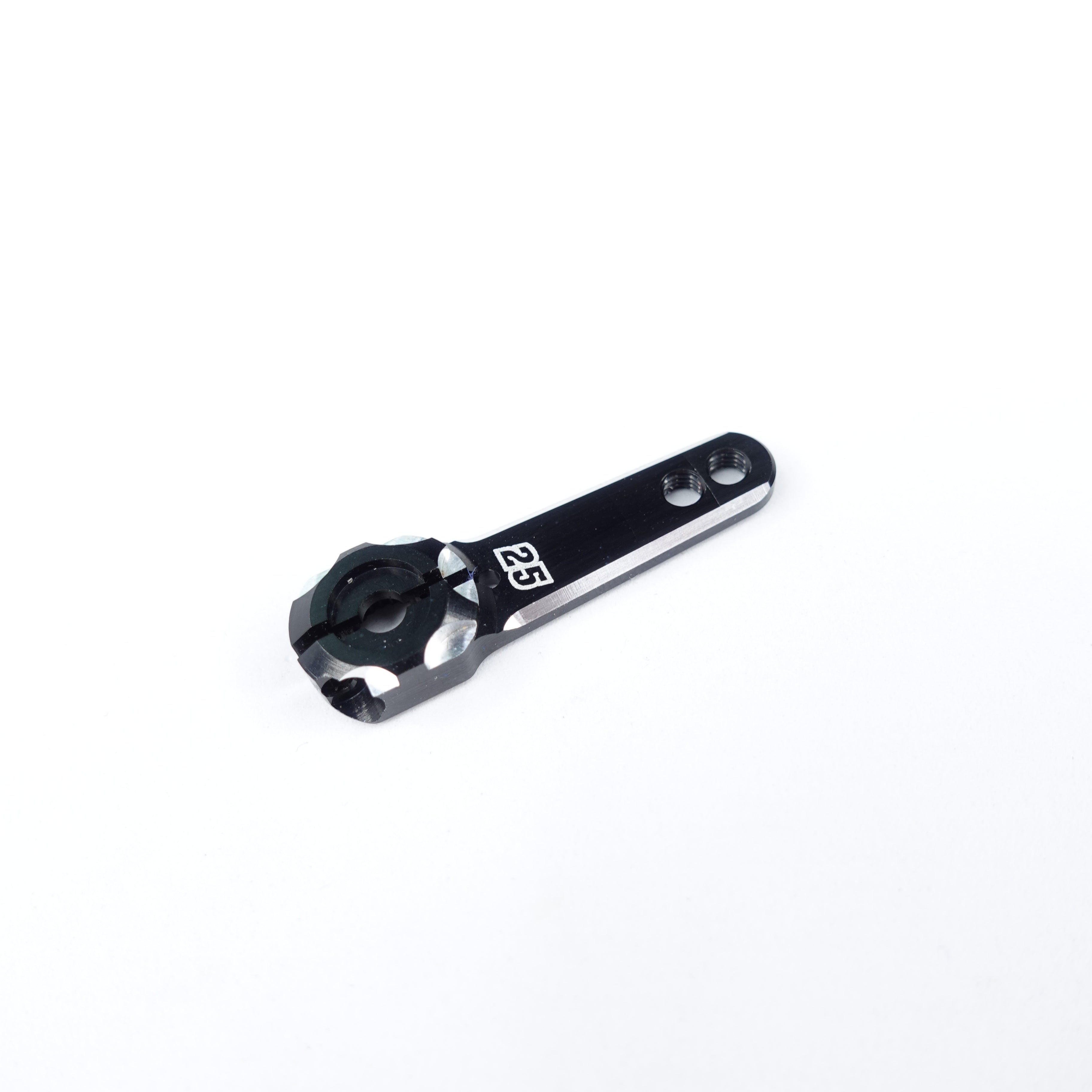 3Racing 3RAC-H2525 palonnier servo Futaba 25mm noir