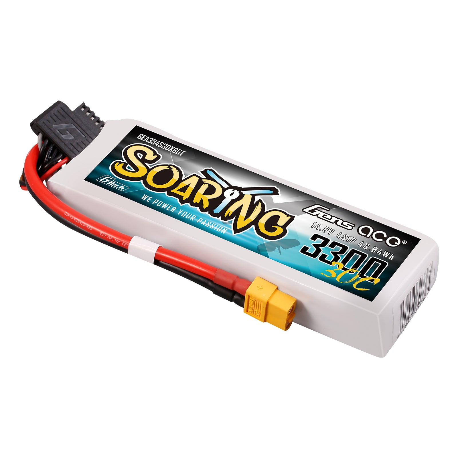 Gens Ace Air Classic 3300mAh 4S 30C Batterie Lipo XT60 planeur