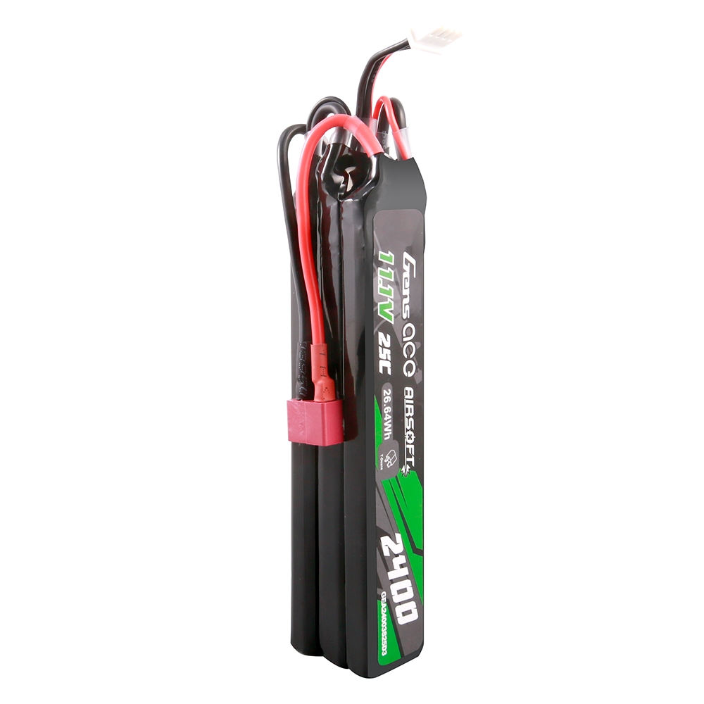 Gens ace 2400mAh 3S batterie airsoft 11,1V Deans