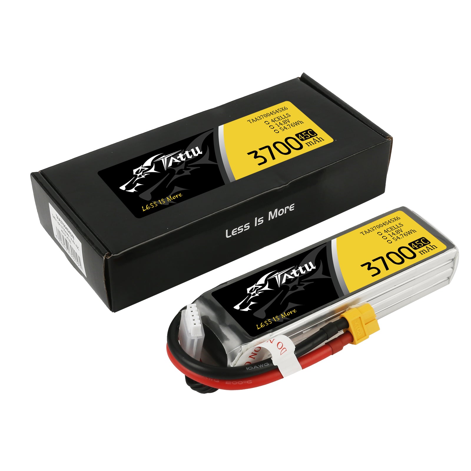 Tattu FPV Classic 3700mAh 4S Batterie Lipo XT60 45C