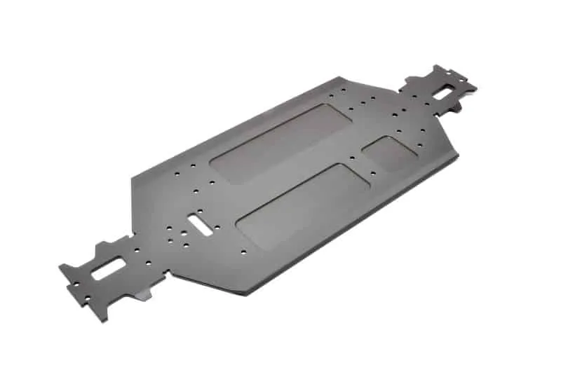 Hobao 11381 Châssis alu CNC pièce RC anodisé