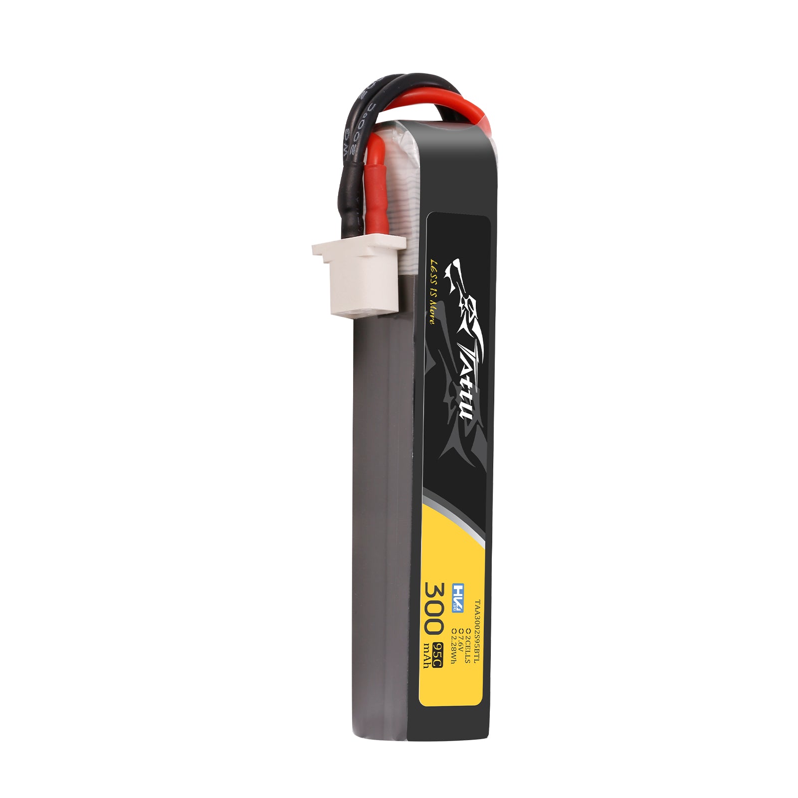 Gens Ace Tattu Whoop 300mAh 2S 95C batterie LiPo BT3.0