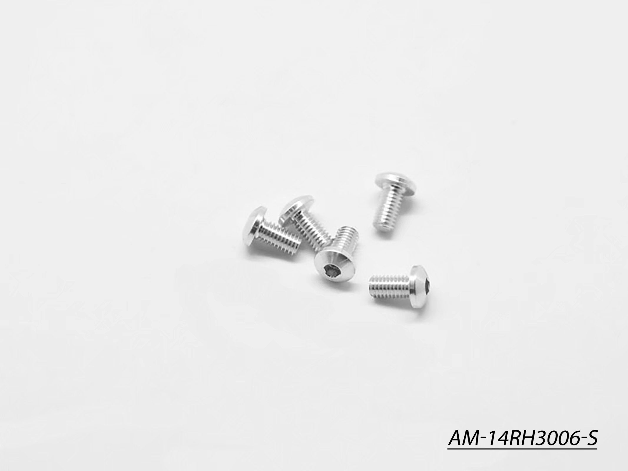Arrowmax Screws AM-14RH3006-S vis alu M3x6 argent x5