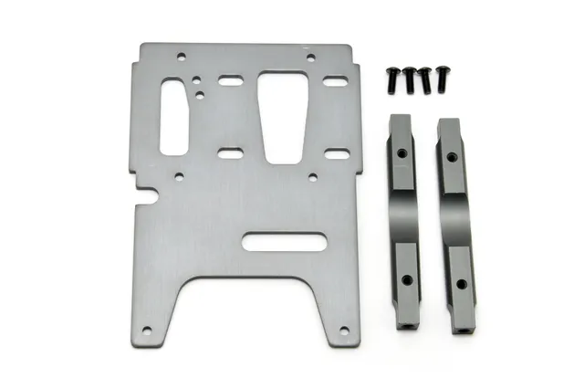 Hobao 94056 platine moteur alu fixation moteur thermique