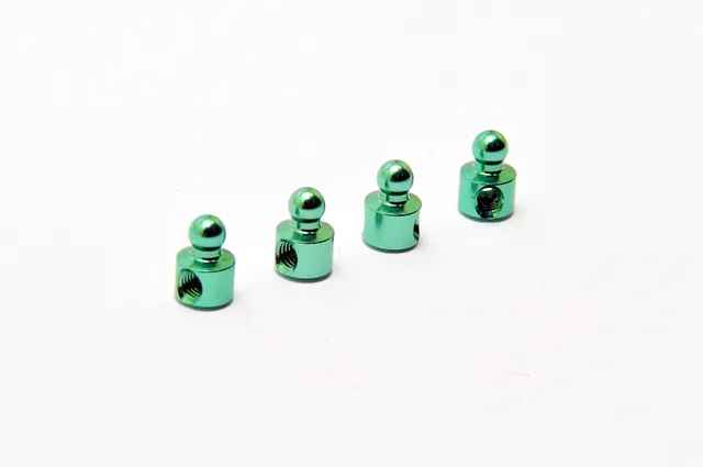 Hobao 41034 Rotules Alu 3,8mm Pièce RC Lot de 4