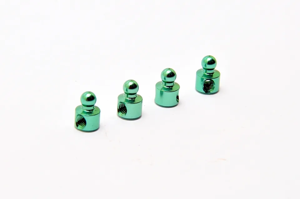 Hobao 41034 Rotules Alu 3,8mm Pièce RC Lot de 4