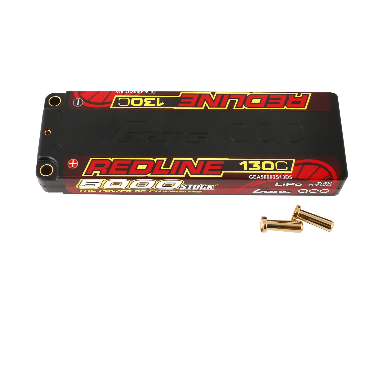 Gens Ace Redline 5000mAh 2S 130C batterie Lipo hardcase