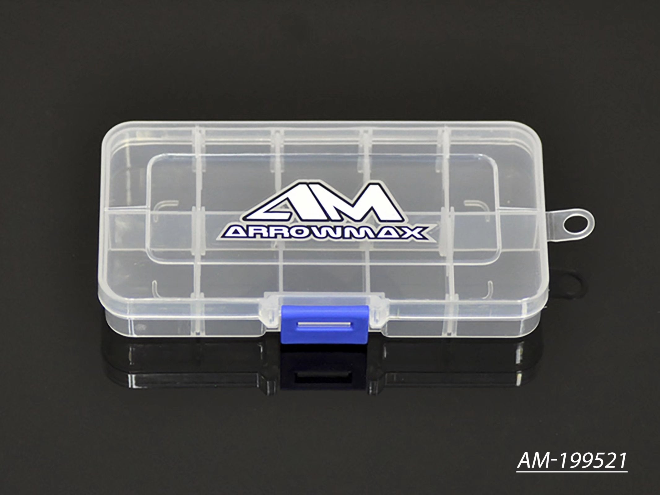 Arrowmax AM-199521 boîte rangement 10 cases 132 mm