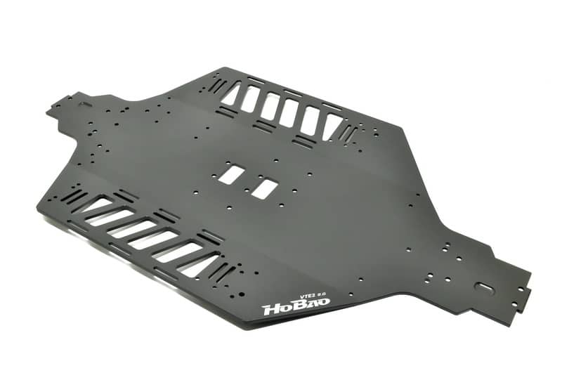 Hobao 85154 châssis alu CNC VTE2 V2 1/7 3mm